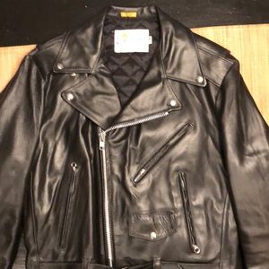 Excelled Moto racing leather jacket Vintage